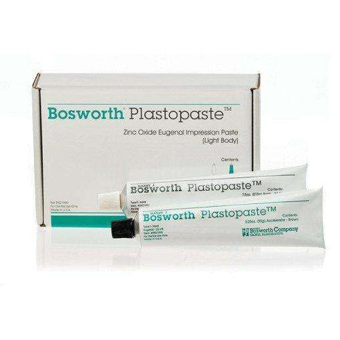 Plastopaste Zinc Oxide Eugenol Impression Paste Tube Brown Catalyst 3.25 oz. (92g)